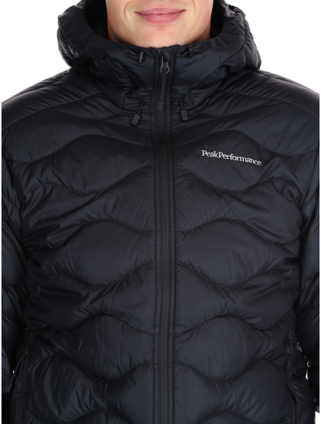 Peak Performance, M Helium Down Hood doudoune hommes Black noir 