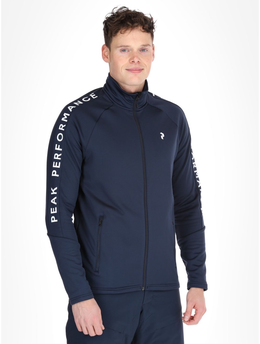 Peak Performance, M Rider Zip gilet hommes Blue Shadow bleu 