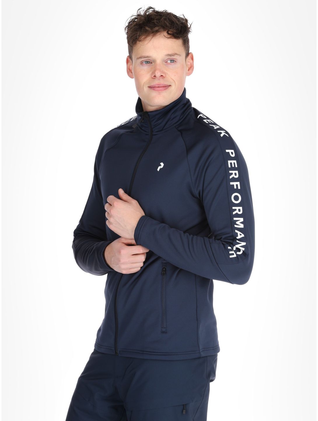 Peak Performance, M Rider Zip gilet hommes Blue Shadow bleu 