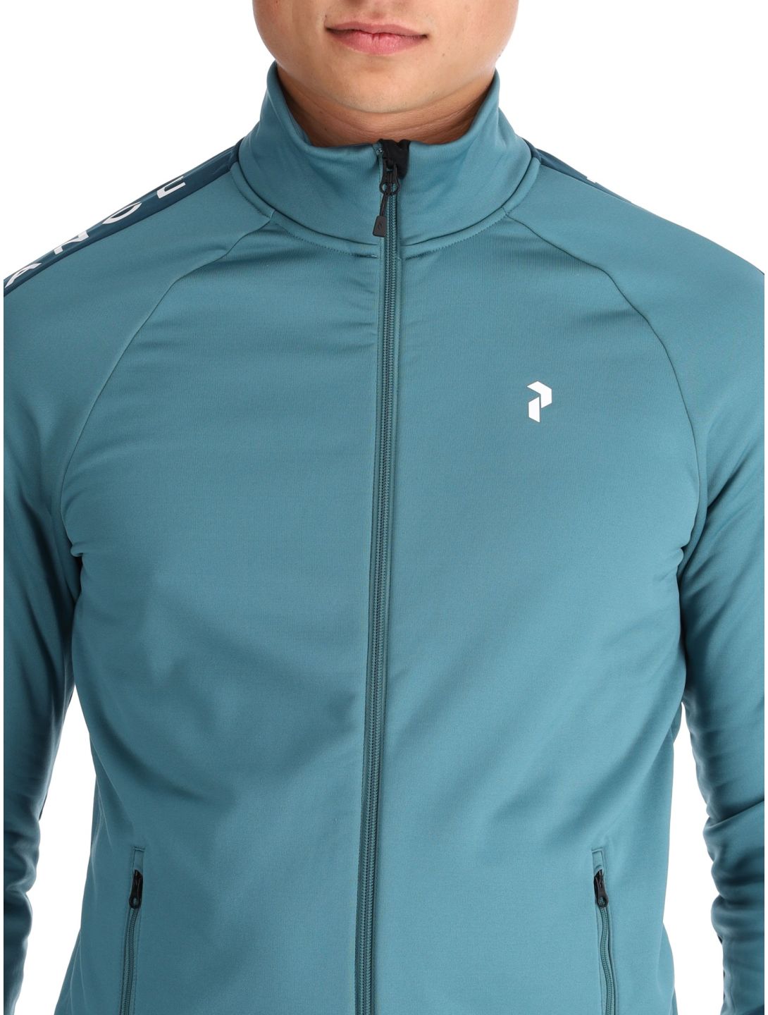 Peak Performance, M Rider Zip gilet hommes Hydro Fresh / Infinity Teel bleu 