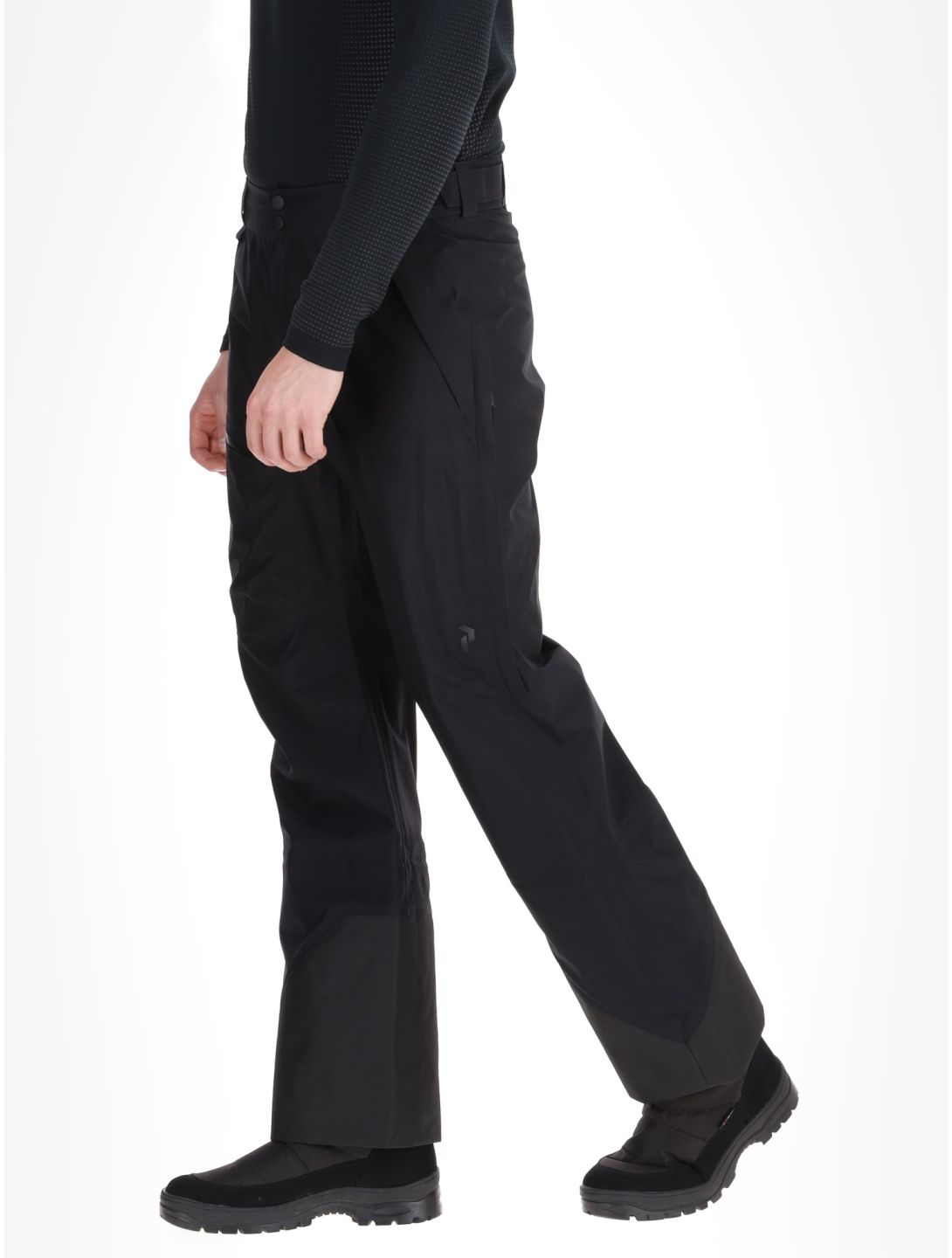 Peak Performance, M Vertical Gore-Tex 3L pantalon de ski à coque dure hommes Black / OffBlack noir 