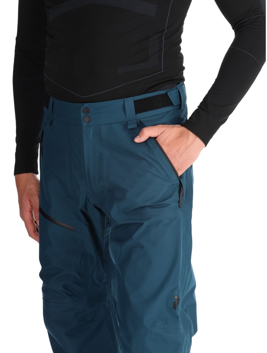 Peak Performance, M Vertical Gore-Tex 3L pantalon de ski à coque dure hommes Infinity Teel bleu 