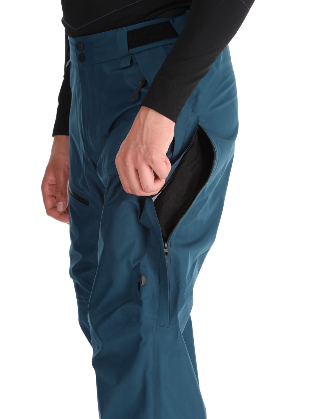 Peak Performance, M Vertical Gore-Tex 3L pantalon de ski à coque dure hommes Infinity Teel bleu 