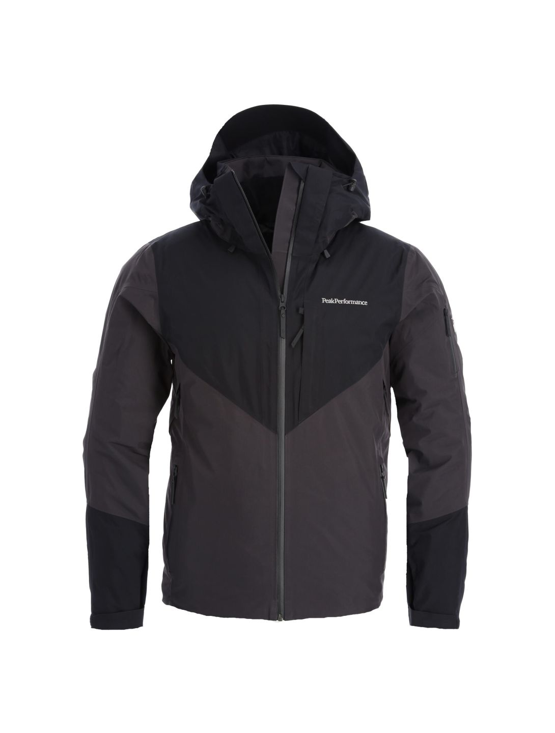 Peak Performance, Maroon Gtx veste de ski hommes iron cast noir 