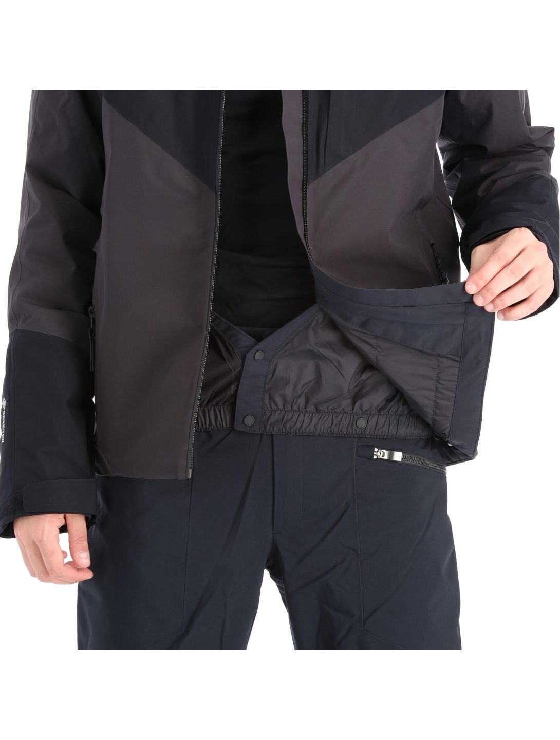 Peak Performance, Maroon Gtx veste de ski hommes iron cast noir 