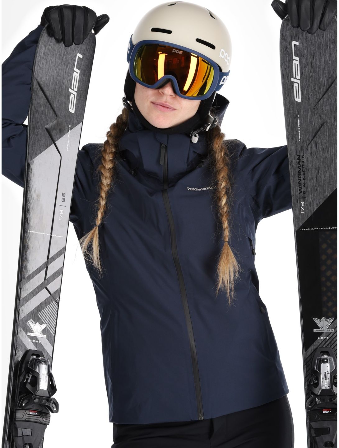 Peak Performance, W Anima veste de ski femmes Blue Shadow bleu 