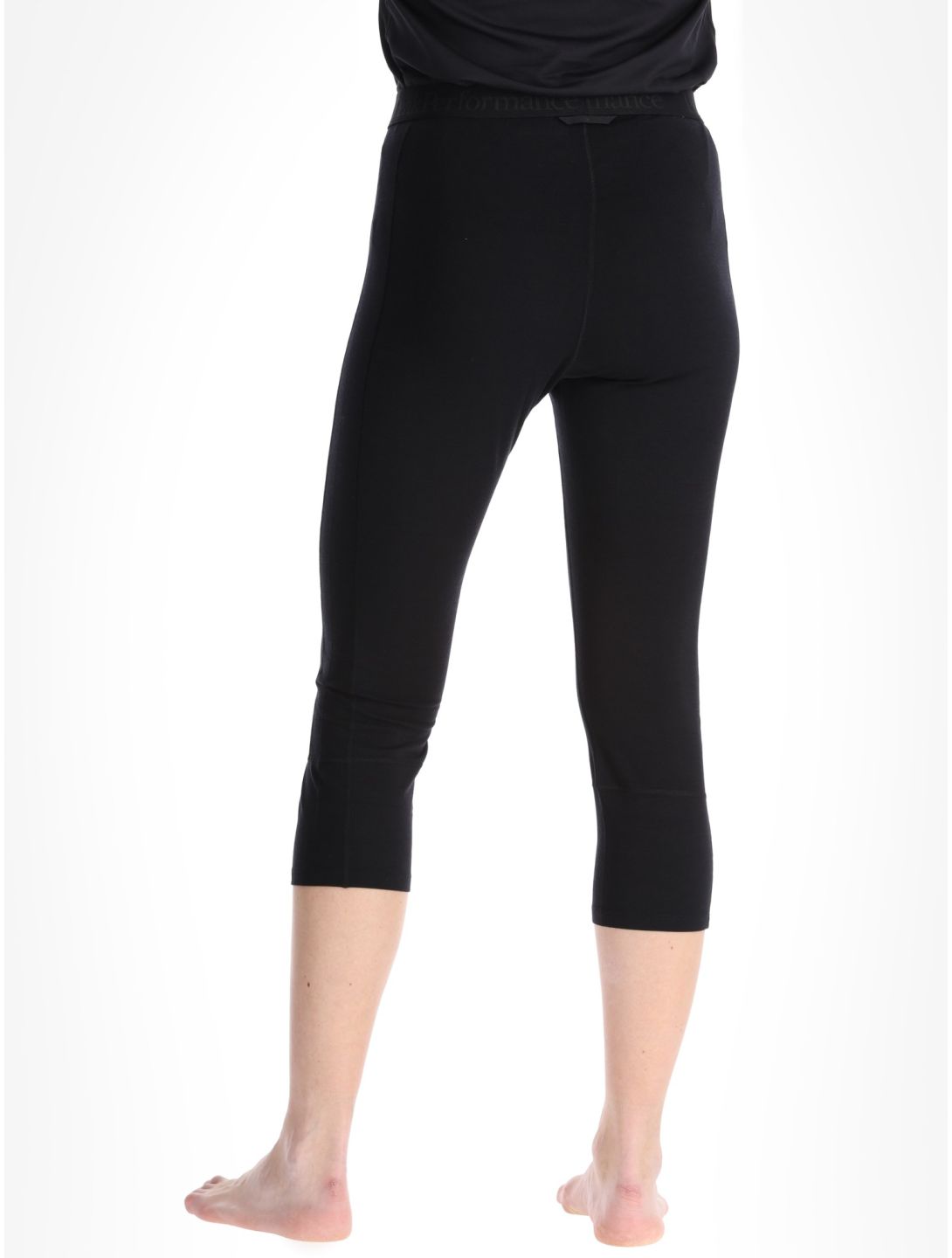 Peak Performance, W Magic Short John pantalon thermique femmes Black / Black noir 