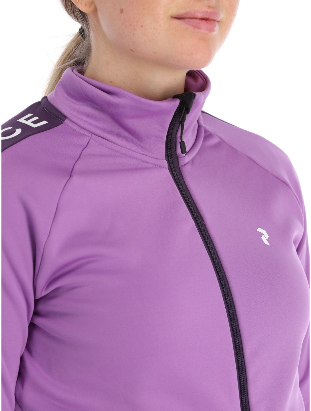 Peak Performance, W Rider Mid Zip gilet femmes Action Lilac Indigo violet 