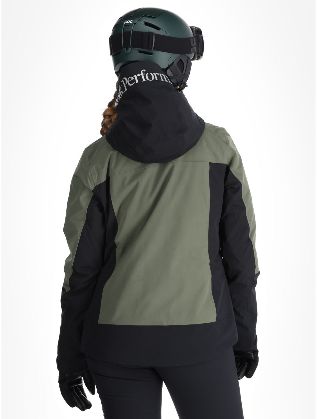 Peak Performance, W Rider Tech 2L veste de ski femmes Pine Needle / Black noir, vert 