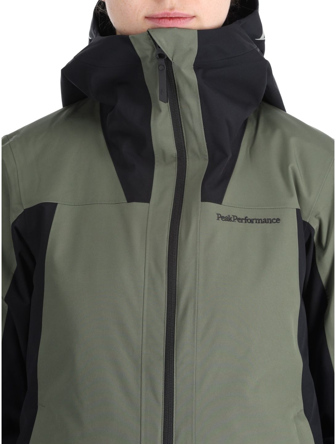 Peak Performance, W Rider Tech 2L veste de ski femmes Pine Needle / Black noir, vert 