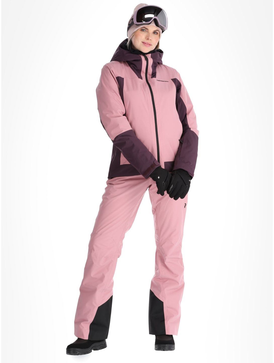 Peak Performance, W Rider Tech 2L veste de ski femmes Bitter Root / Mystic Purple rose, violet 