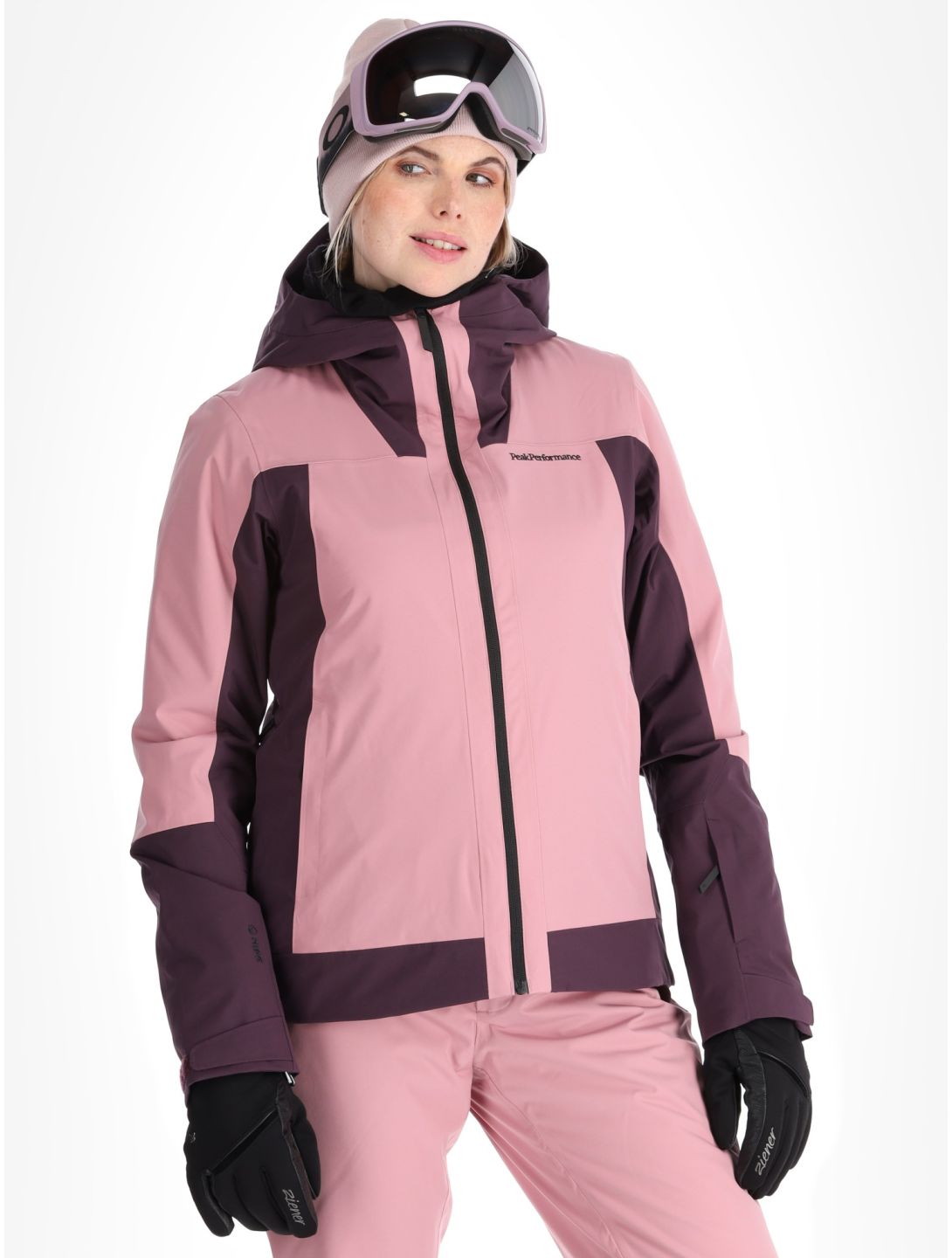 Peak Performance, W Rider Tech 2L veste de ski femmes Bitter Root / Mystic Purple rose, violet 