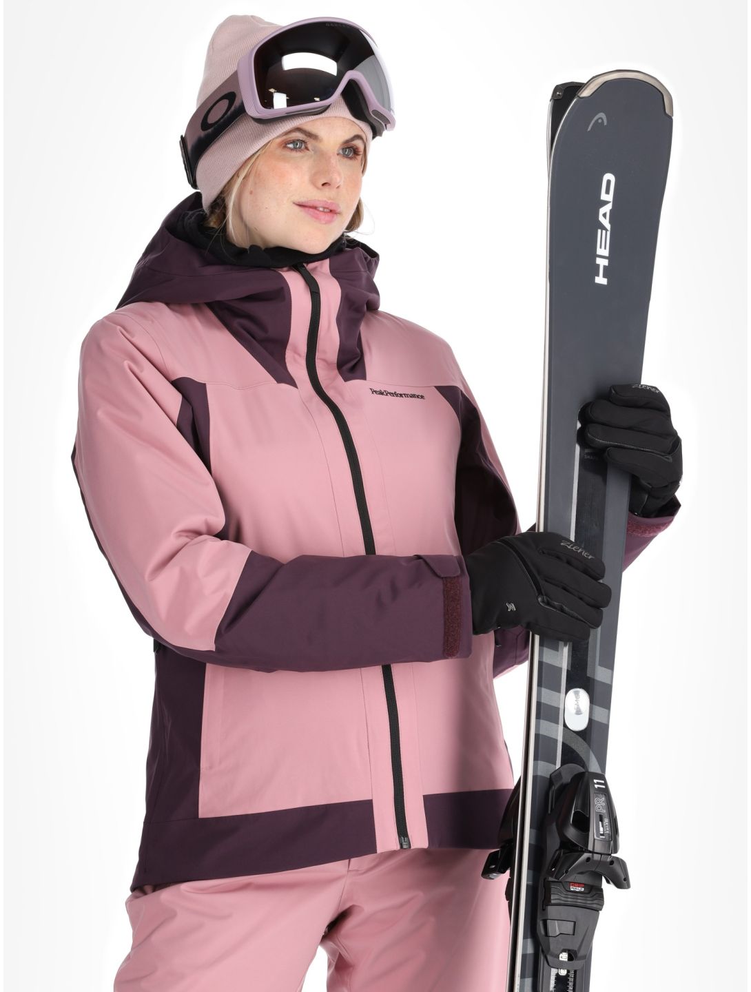 Peak Performance, W Rider Tech 2L veste de ski femmes Bitter Root / Mystic Purple rose, violet 