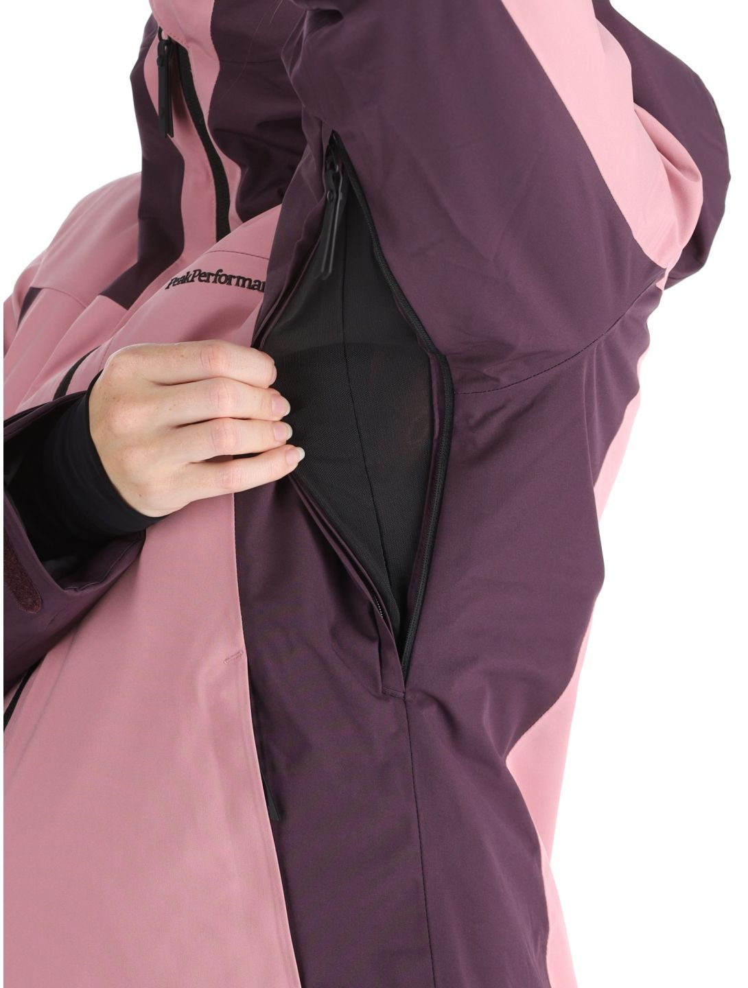 Peak Performance, W Rider Tech 2L veste de ski femmes Bitter Root / Mystic Purple rose, violet 