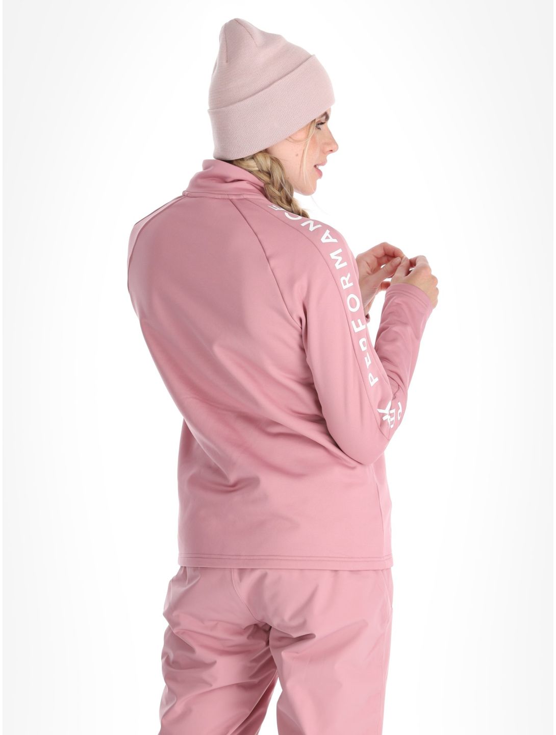 Peak Performance, W Rider Zip gilet femmes Bitter Root rose 