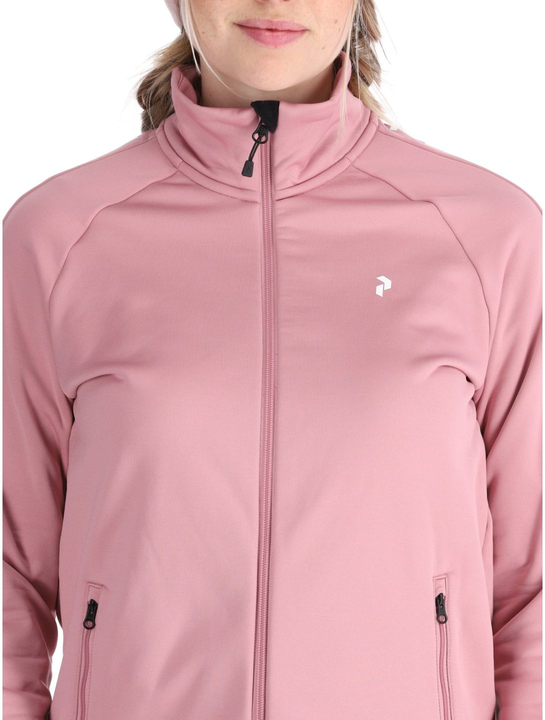 Peak Performance, W Rider Zip gilet femmes Bitter Root rose 