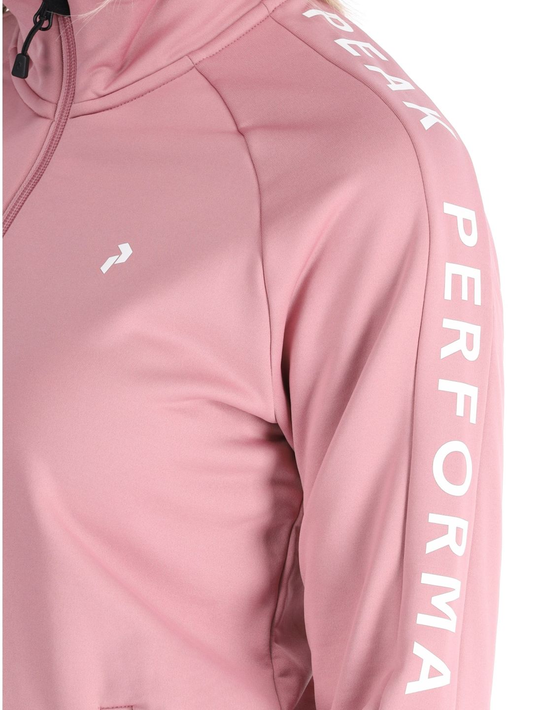 Peak Performance, W Rider Zip gilet femmes Bitter Root rose 