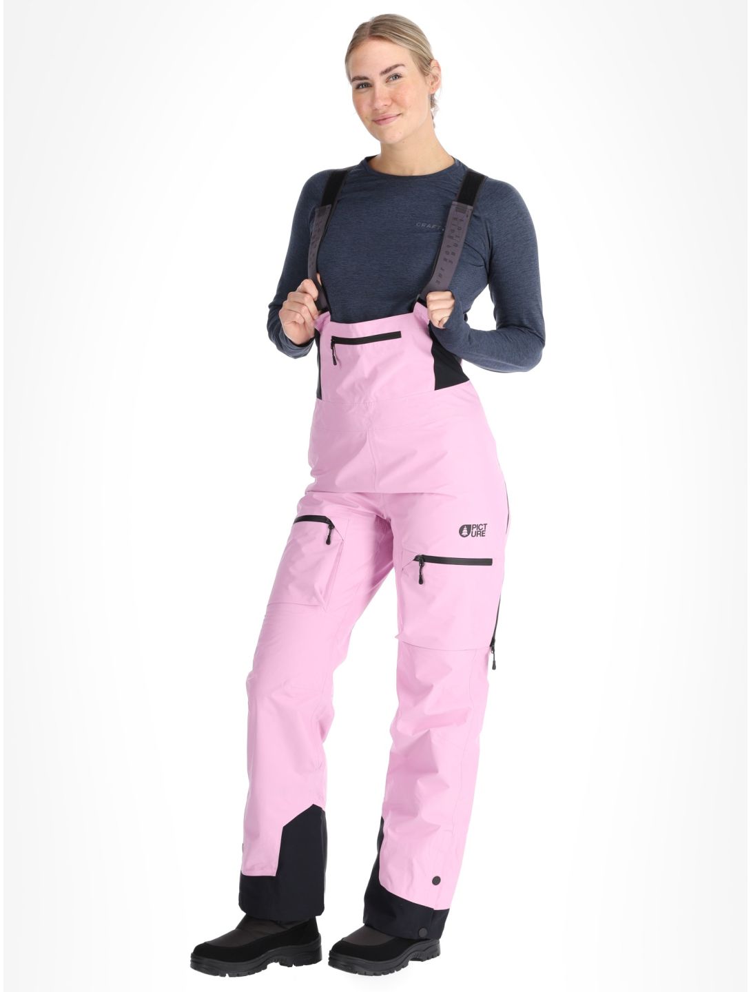 Picture, Allea 3L Xpore pantalon de ski à coque dure femmes Orchid rose 