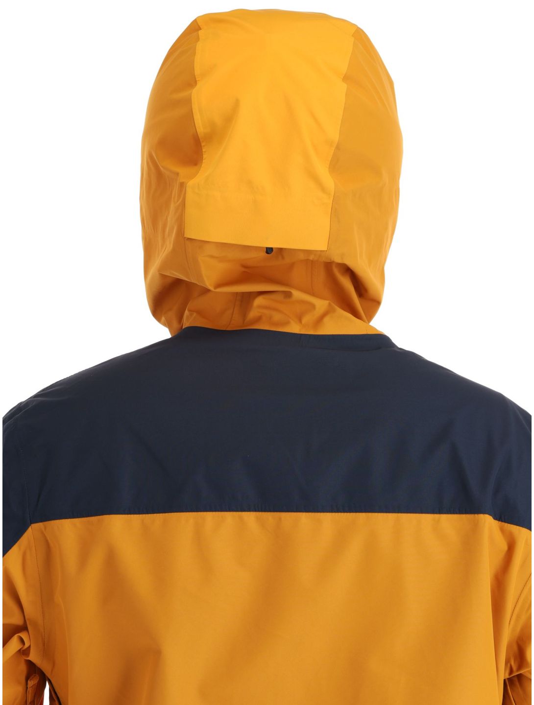 Picture, Broader 3L veste de ski à coque dure hommes Camel-Dark Blue bleu, orange 