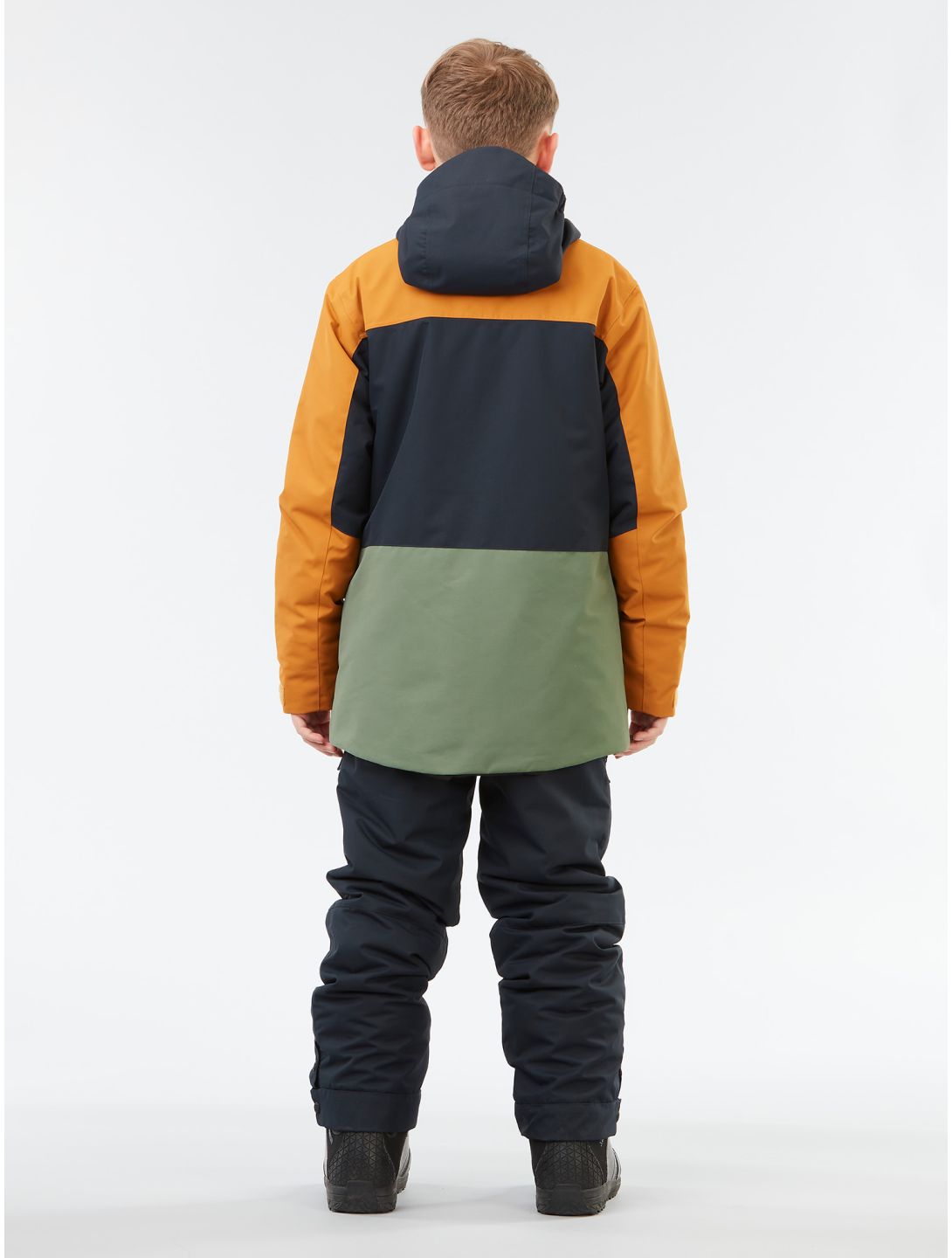 Picture, Daumy veste de ski enfants Dark Blue bleu, orange, vert 