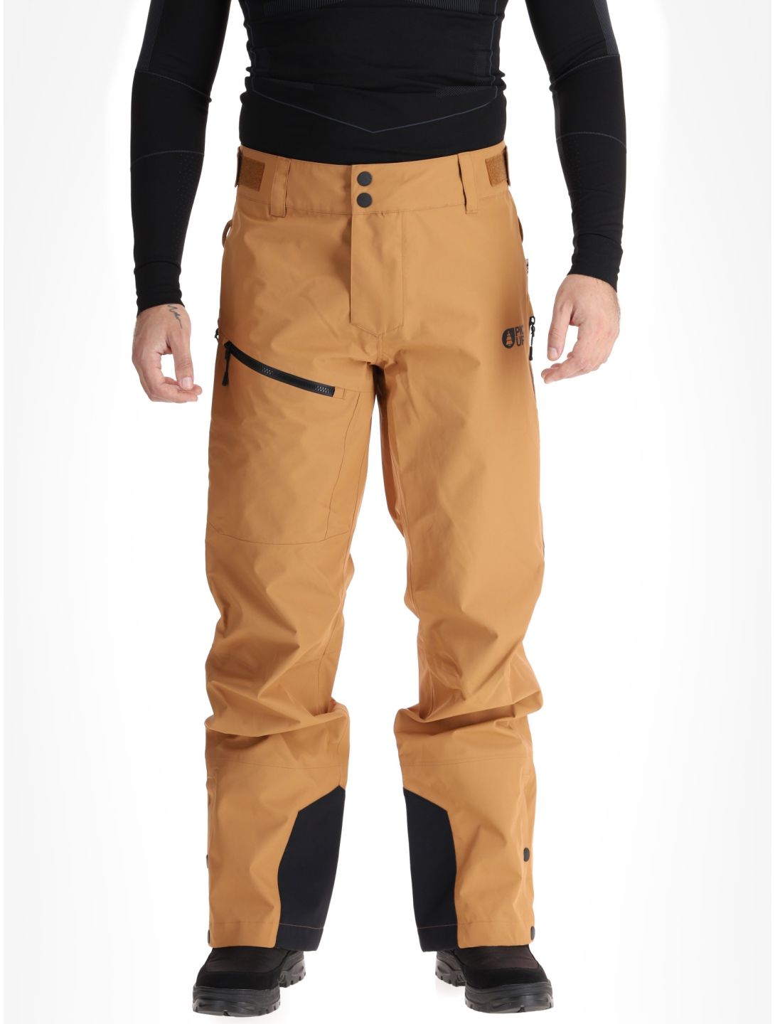 Picture, Eron 3L pantalon de ski à coque dure hommes Brown Sugar brun 