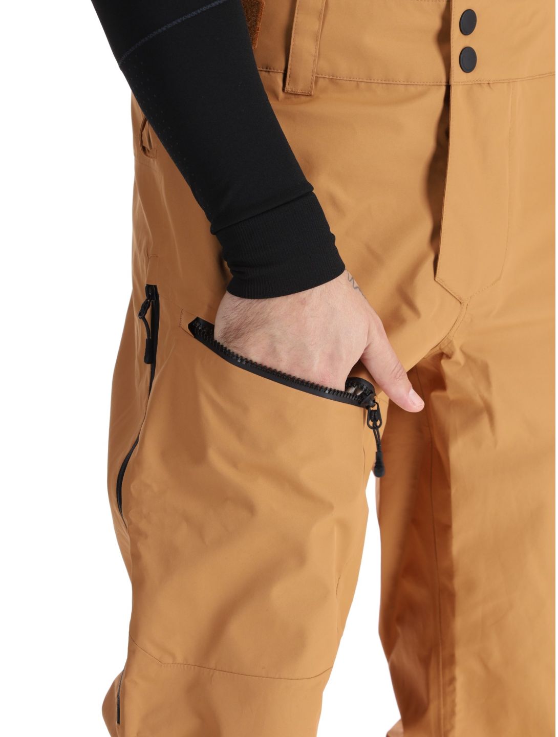 Picture, Eron 3L pantalon de ski à coque dure hommes Brown Sugar brun 