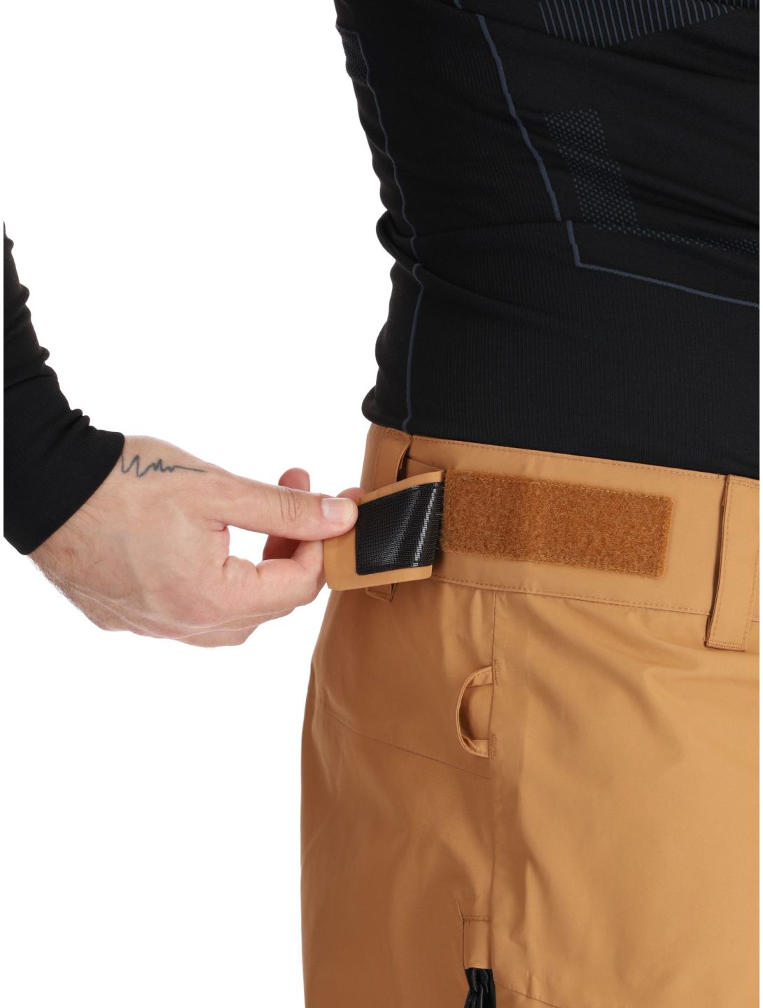 Picture, Eron 3L pantalon de ski à coque dure hommes Brown Sugar brun 