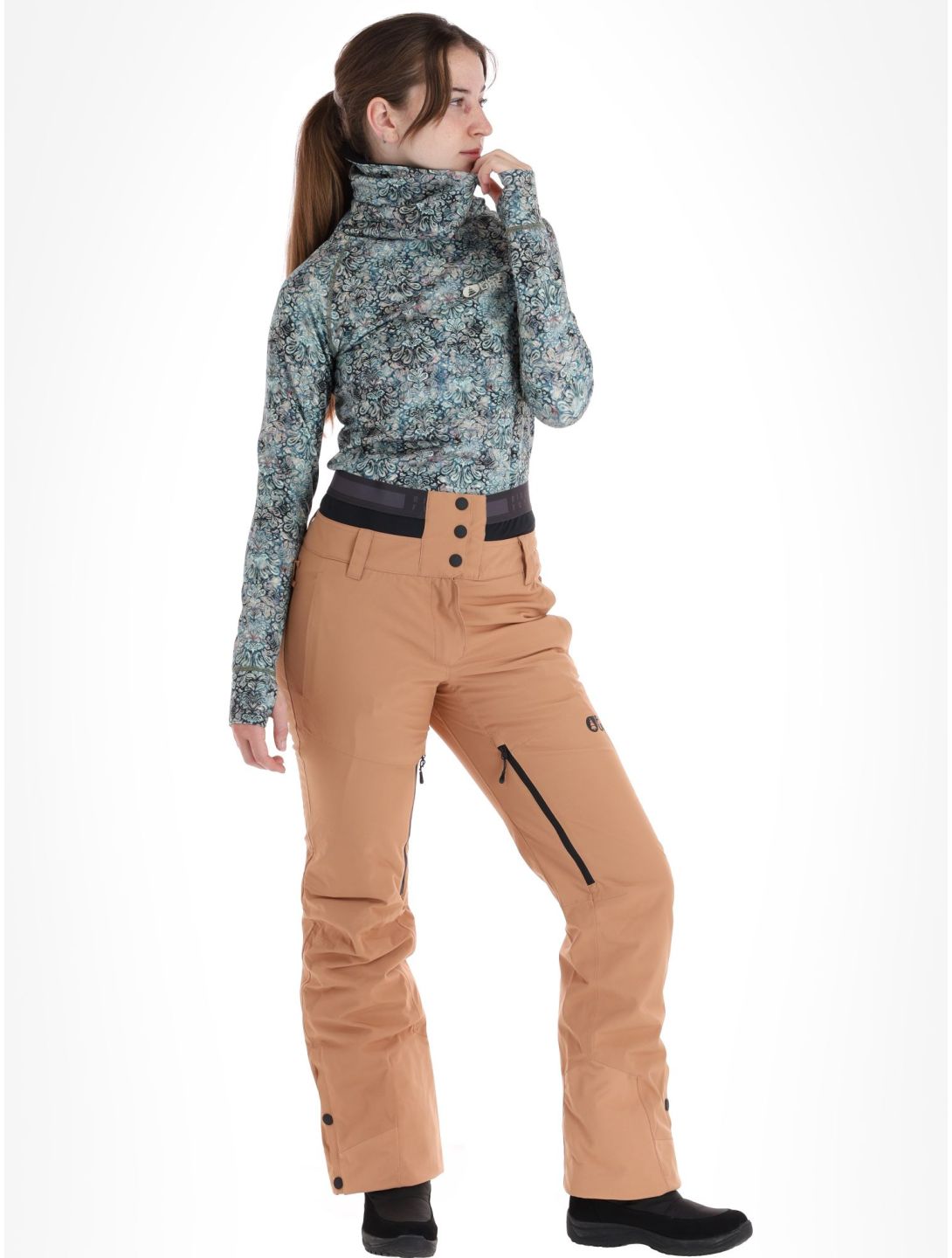 Picture, Exa pantalon de ski femmes Latte beige 