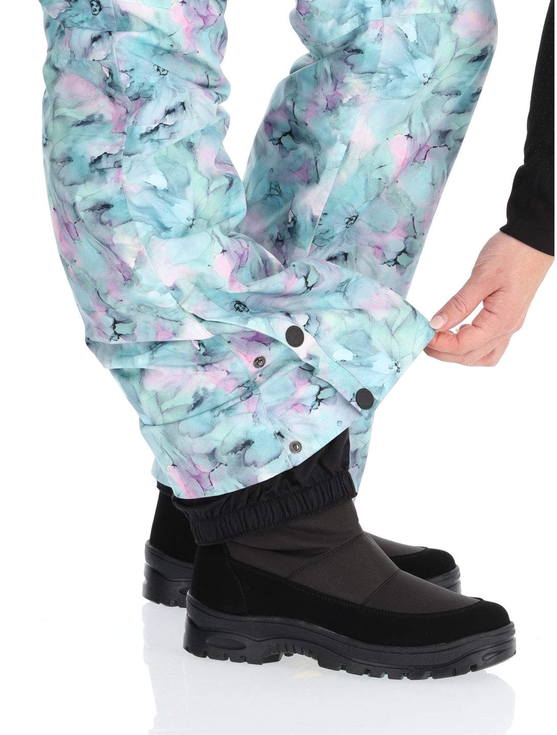 Picture, Exa Printed pantalon de ski femmes Blurry Water Print multicolore 