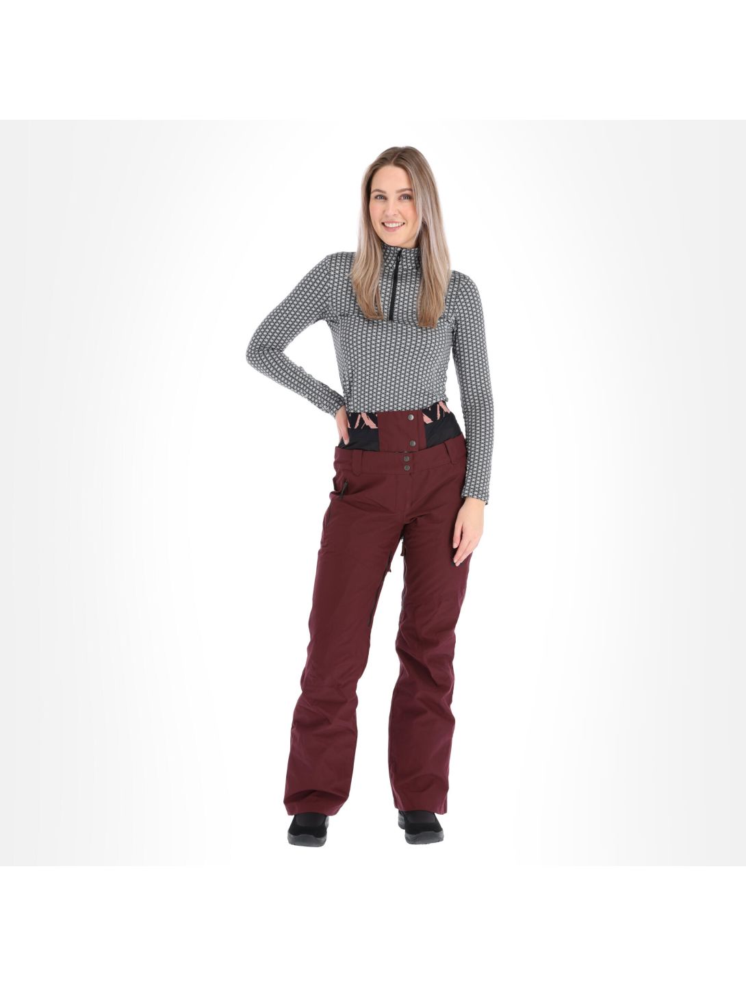 Picture, Exa Pt pantalon de ski femmes burgundy violet 