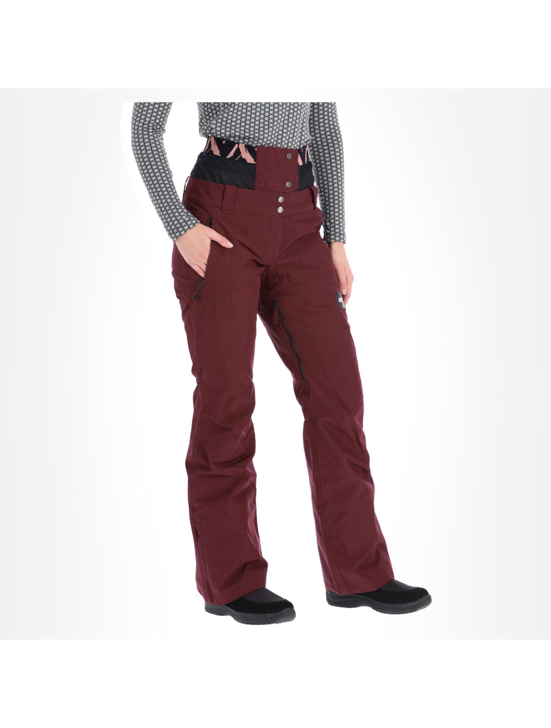 Picture, Exa Pt pantalon de ski femmes burgundy violet 