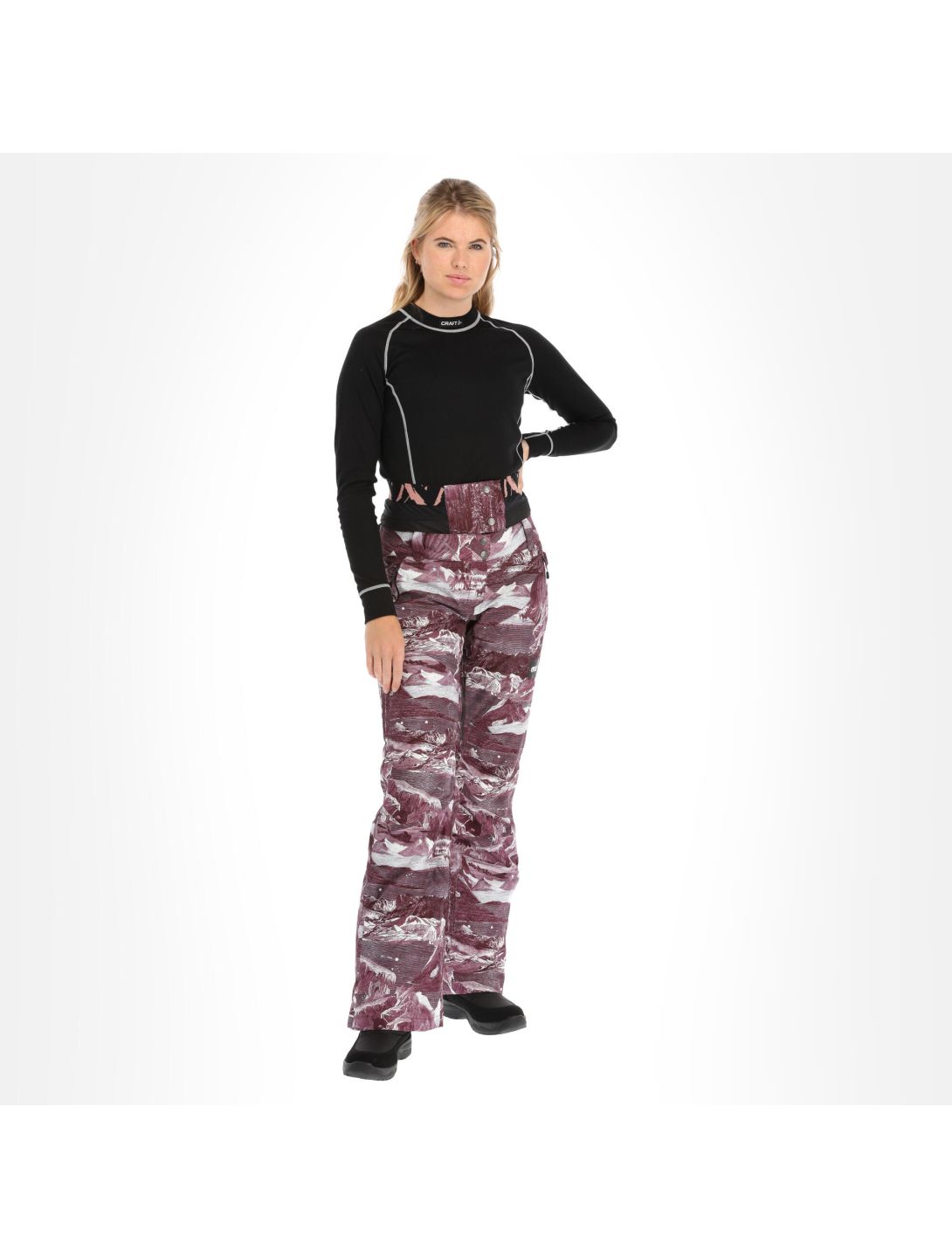 Picture, Exa Pt pantalon de ski femmes imaginary world violet 