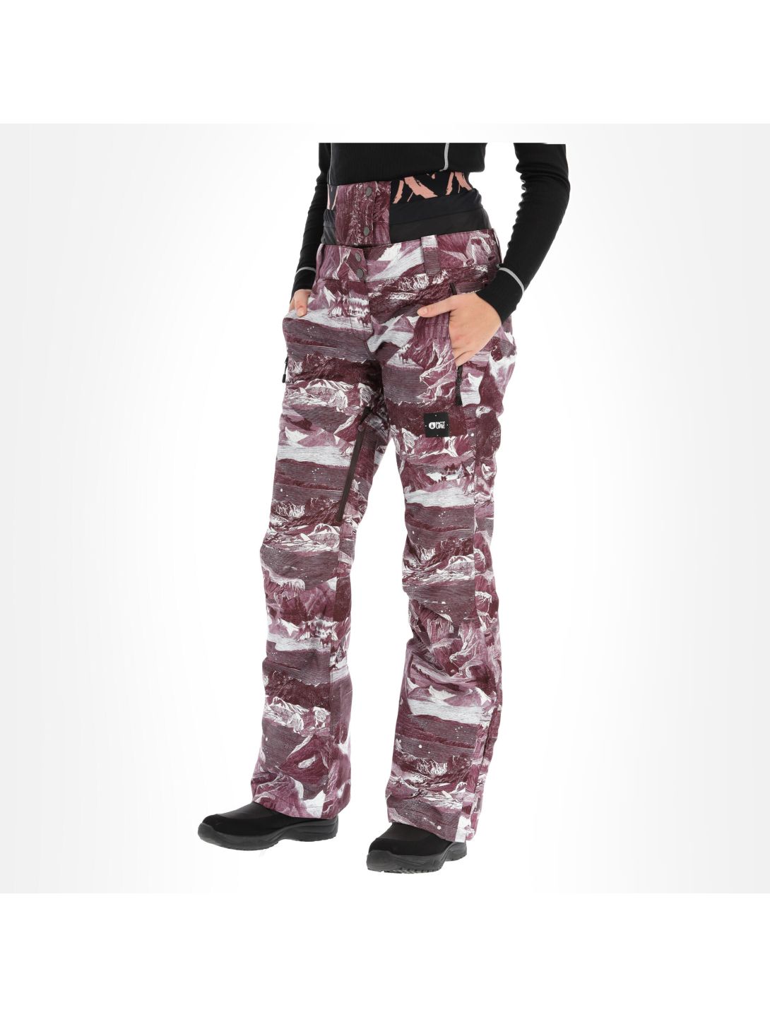 Picture, Exa Pt pantalon de ski femmes imaginary world violet 