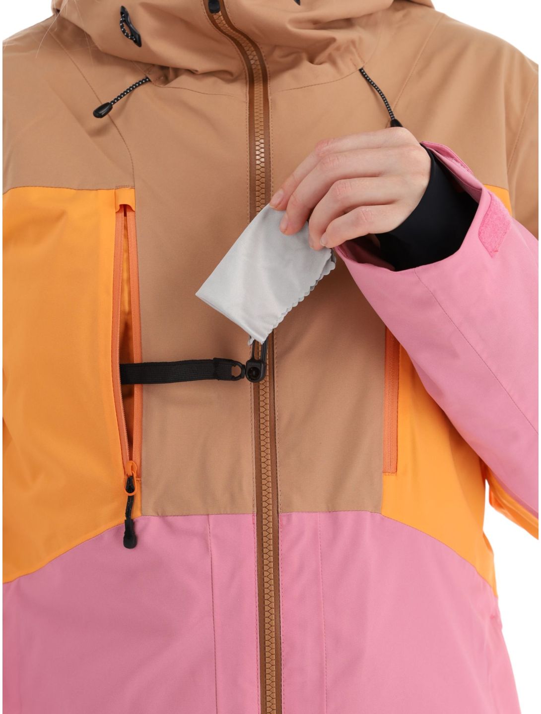 Picture, Fresya veste de ski femmes Cashmere Rose orange, rose 