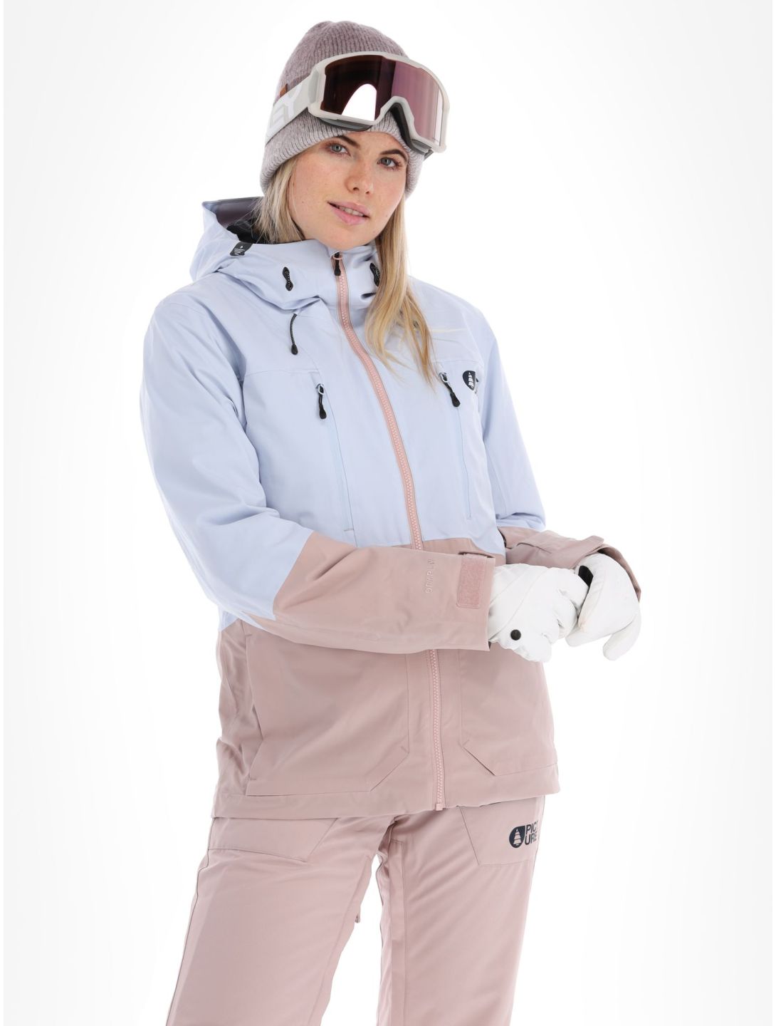 Picture, Fresya veste de ski femmes Shadow Gray gris, rose 