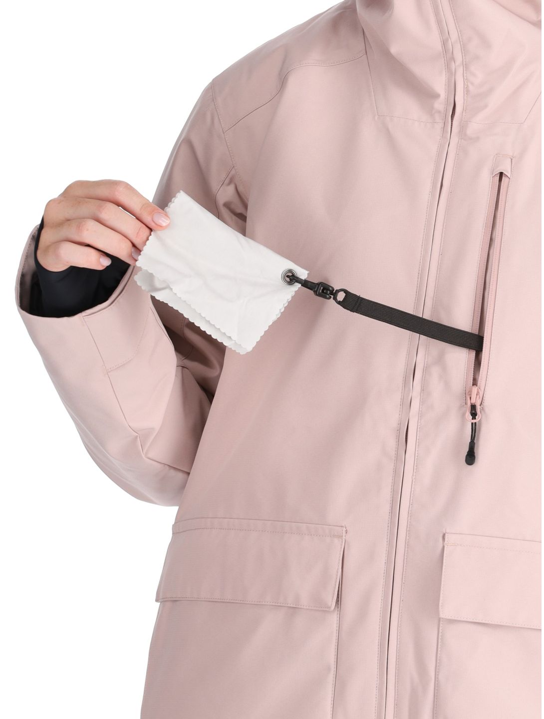 Picture, Glawi veste de ski femmes Shadow Gray rose 