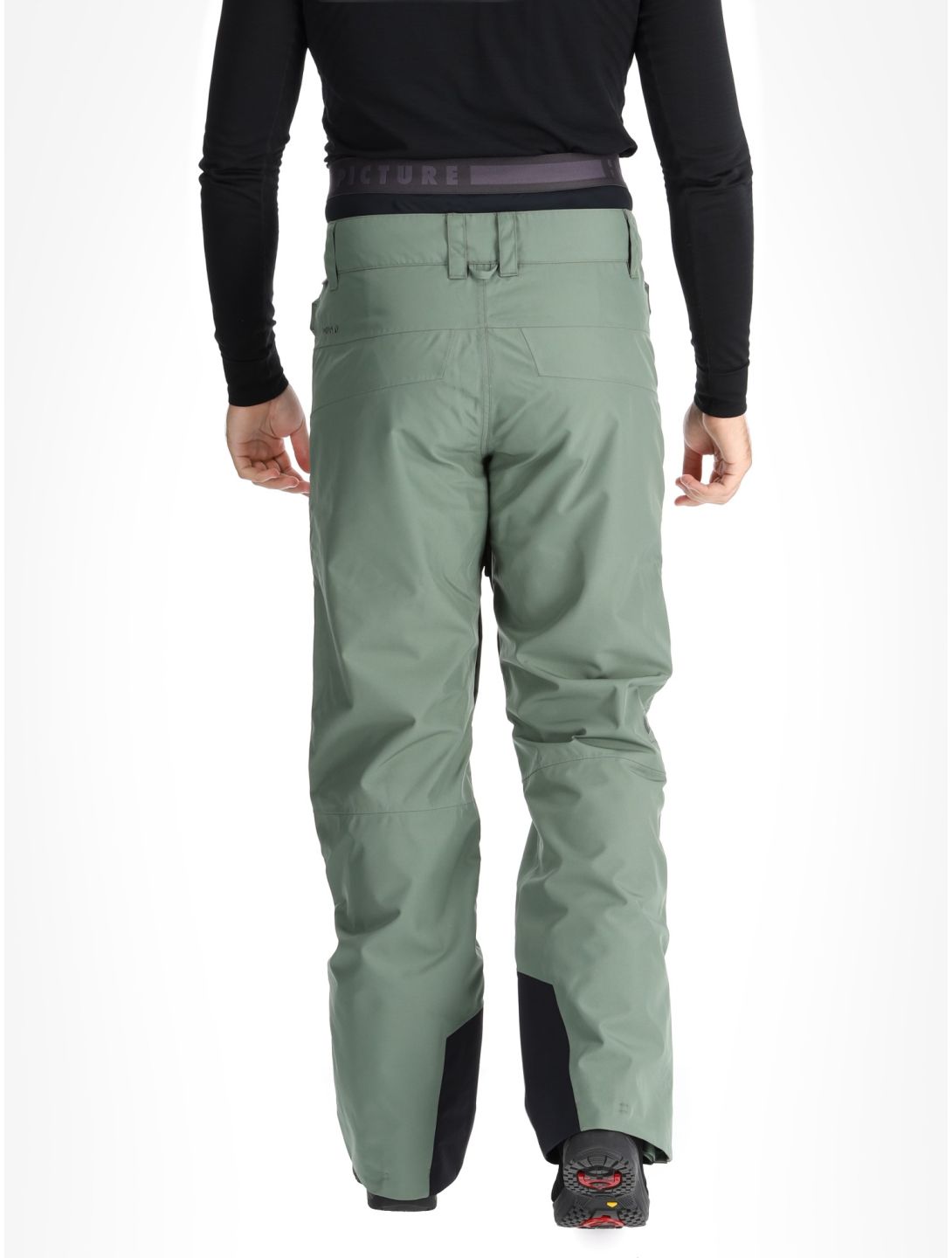 Picture, Impact pantalon de ski hommes Laurel Wreath vert 