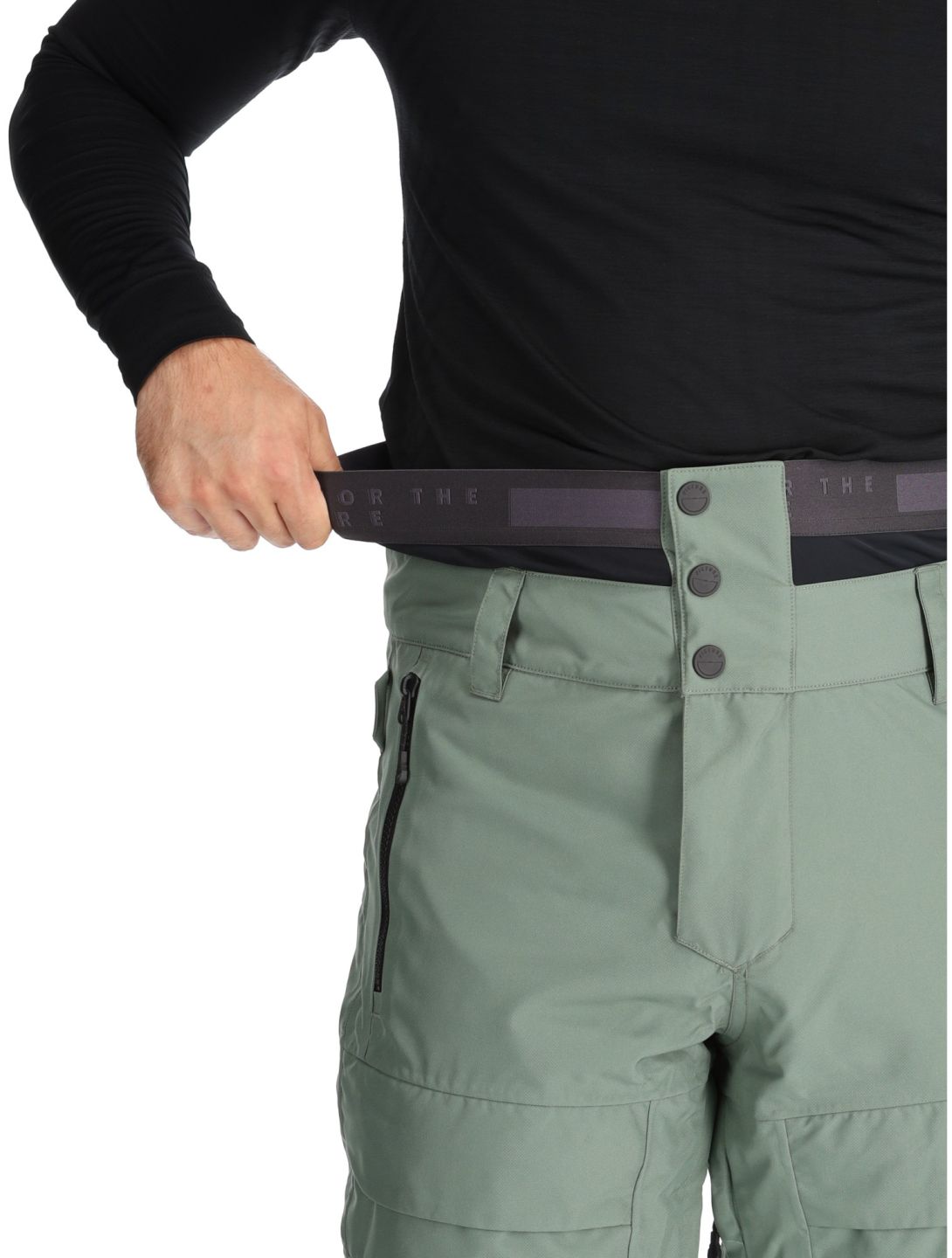 Picture, Impact pantalon de ski hommes Laurel Wreath vert 