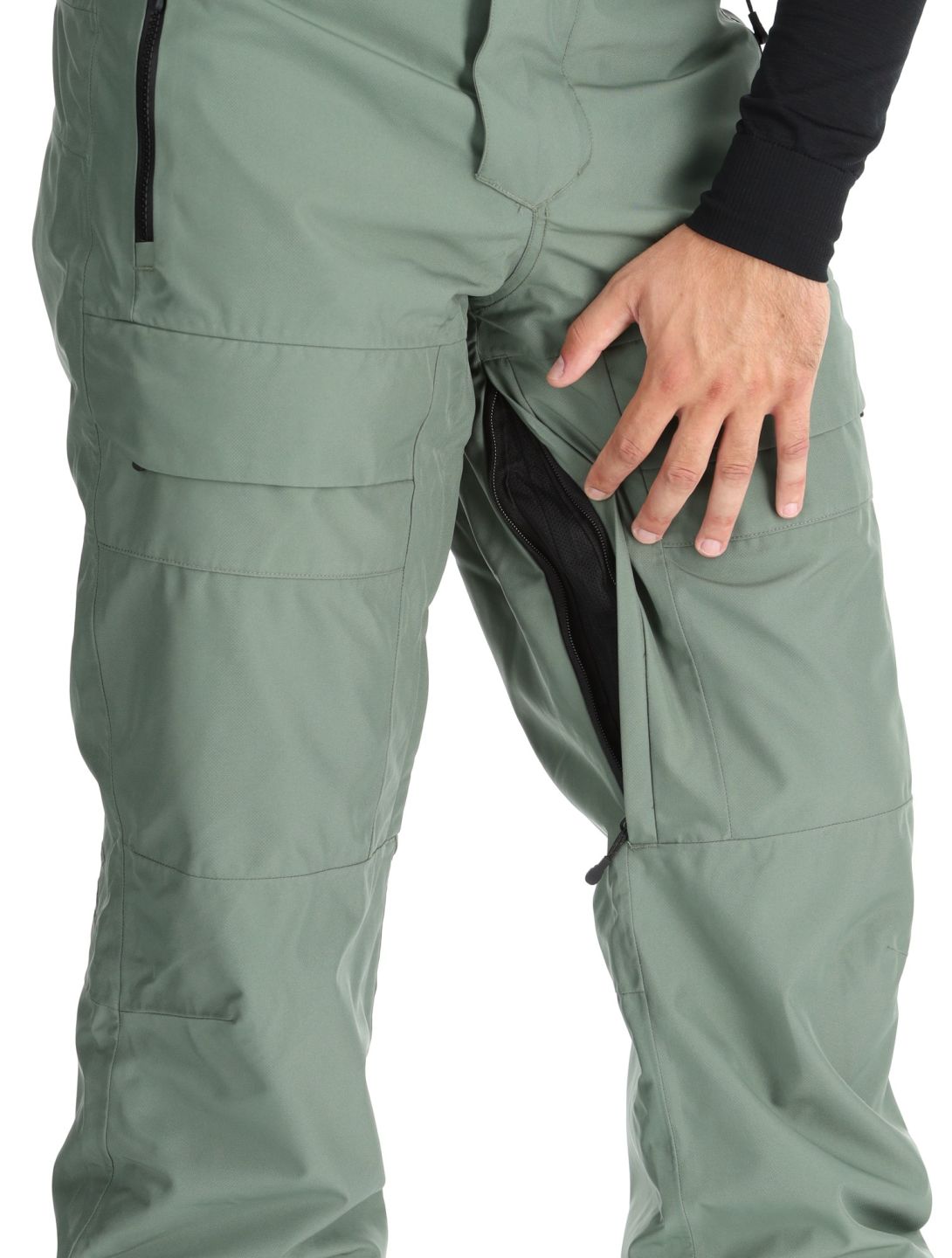 Picture, Impact pantalon de ski hommes Laurel Wreath vert 