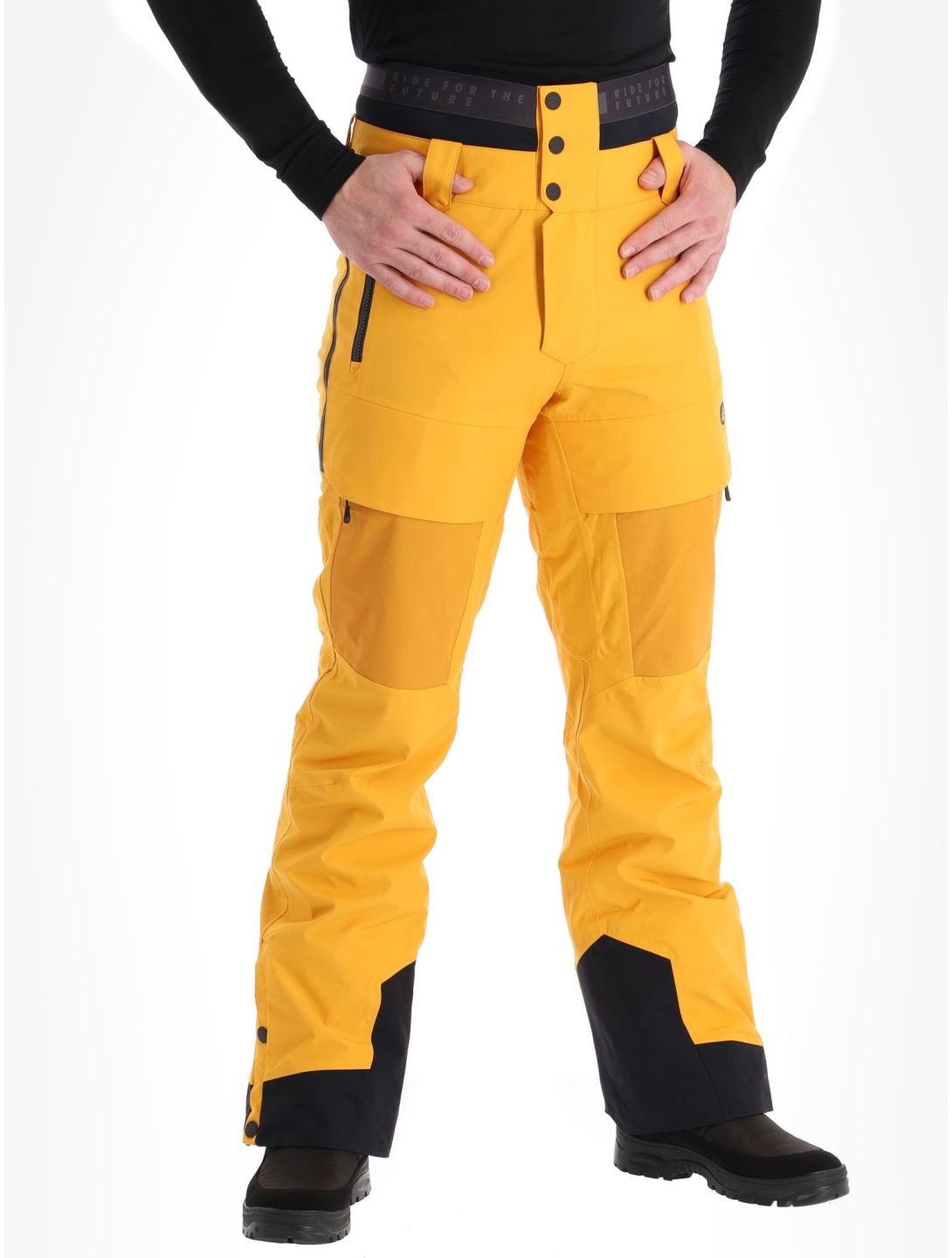 Picture, Impact pantalon de ski hommes Autumn Blaze jaune 