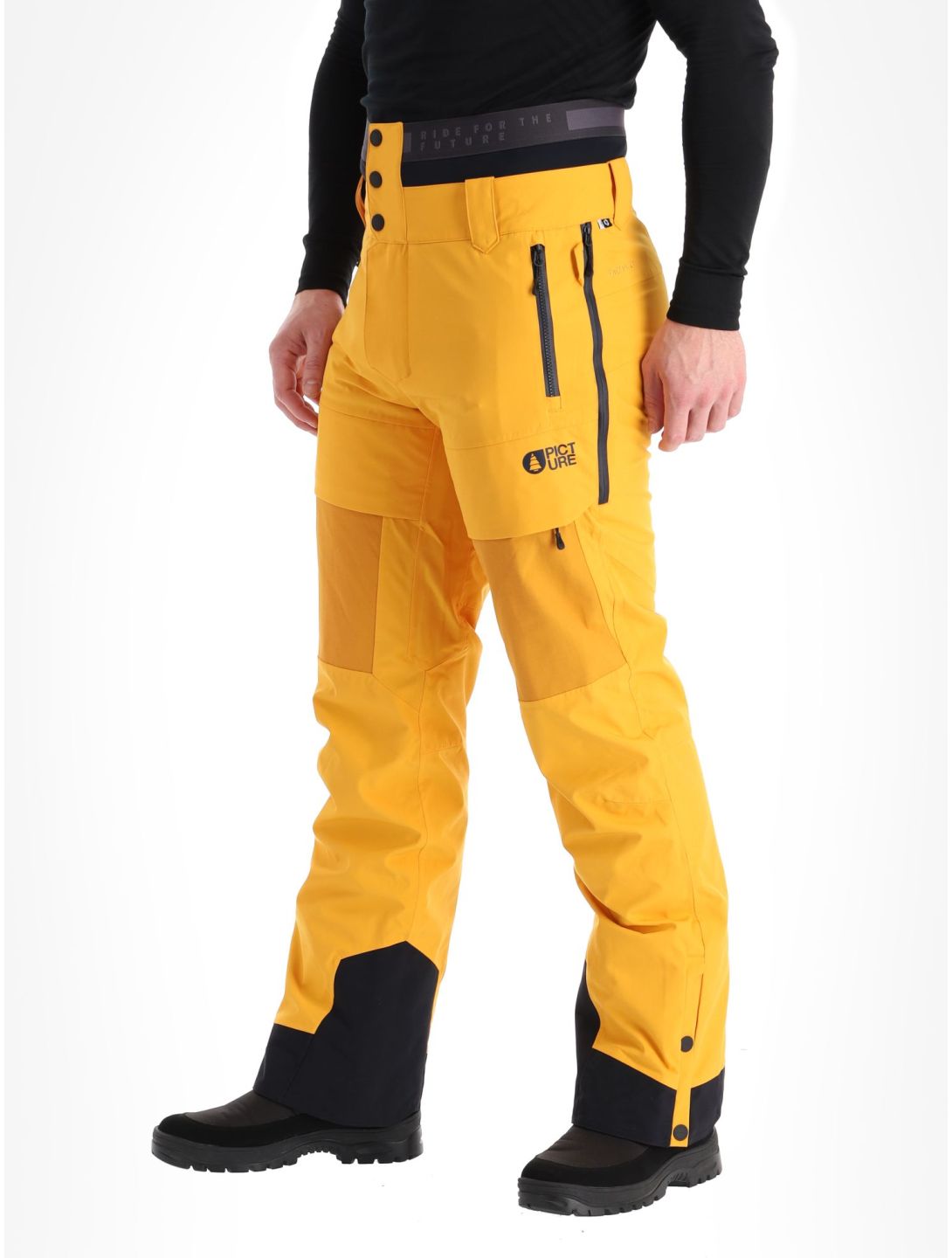 Picture, Impact pantalon de ski hommes Autumn Blaze jaune 