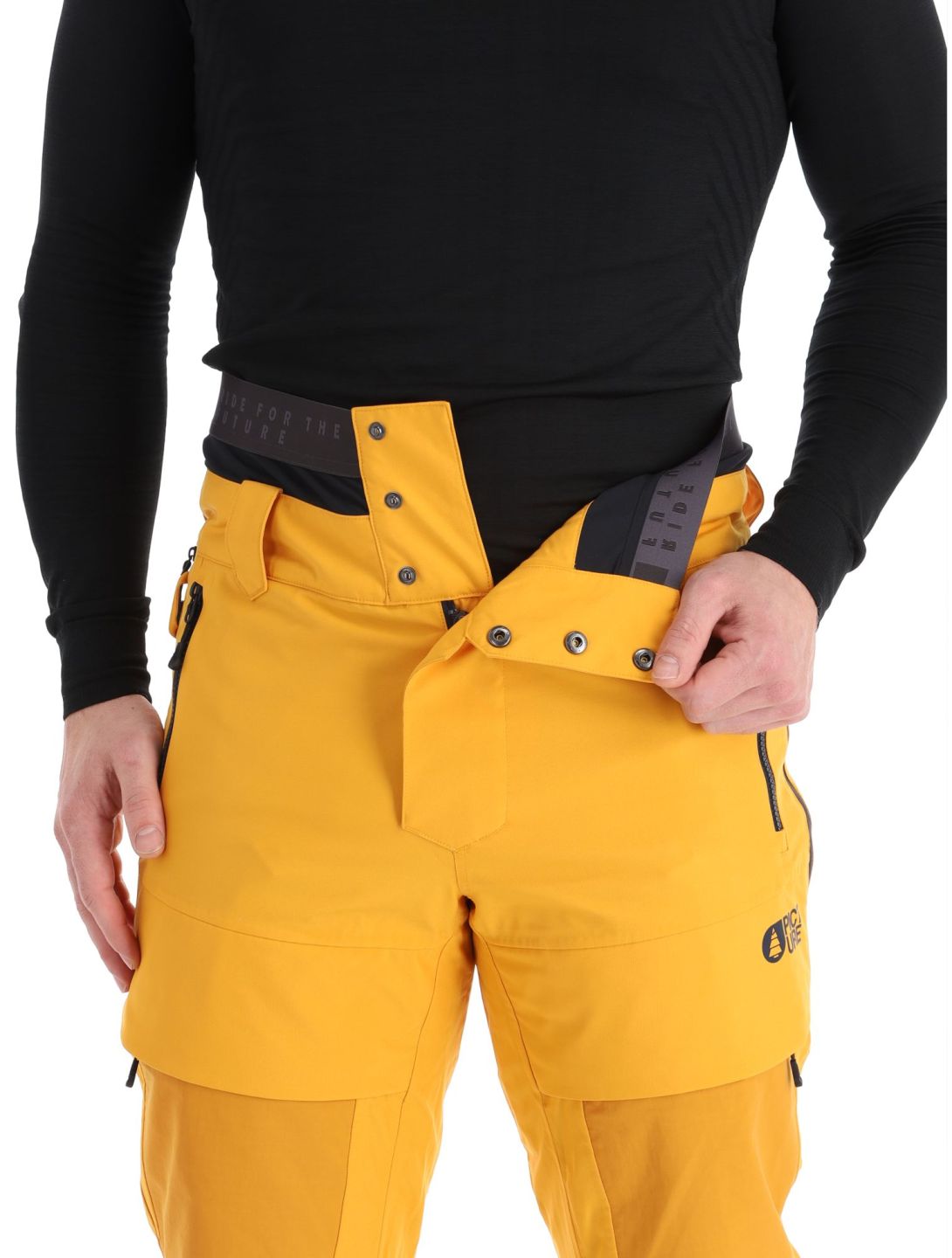 Picture, Impact pantalon de ski hommes Autumn Blaze jaune 