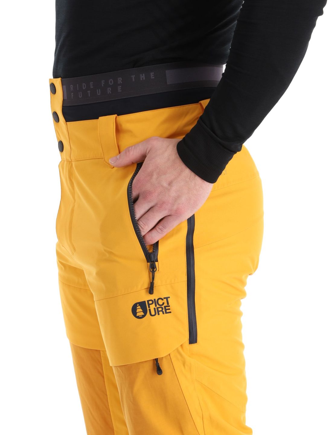 Picture, Impact pantalon de ski hommes Autumn Blaze jaune 