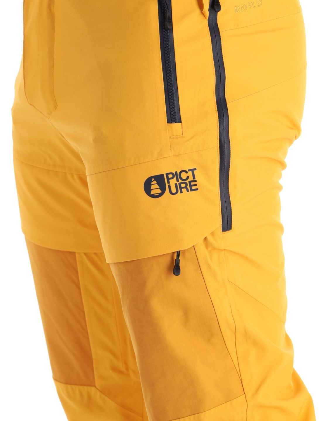 Picture, Impact pantalon de ski hommes Autumn Blaze jaune 