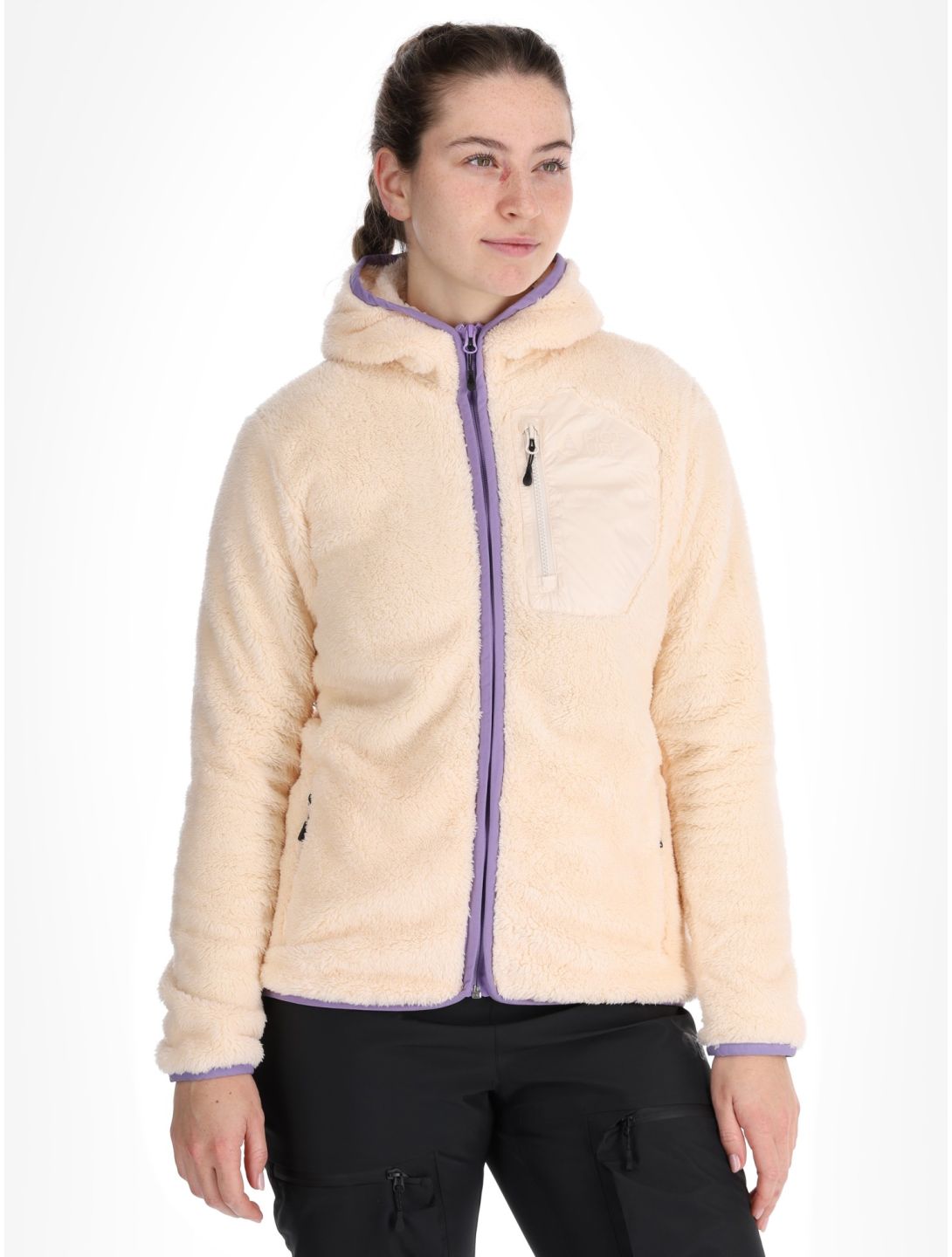 Picture, Izimo Fz Fleece gilet femmes Vanilla beige 