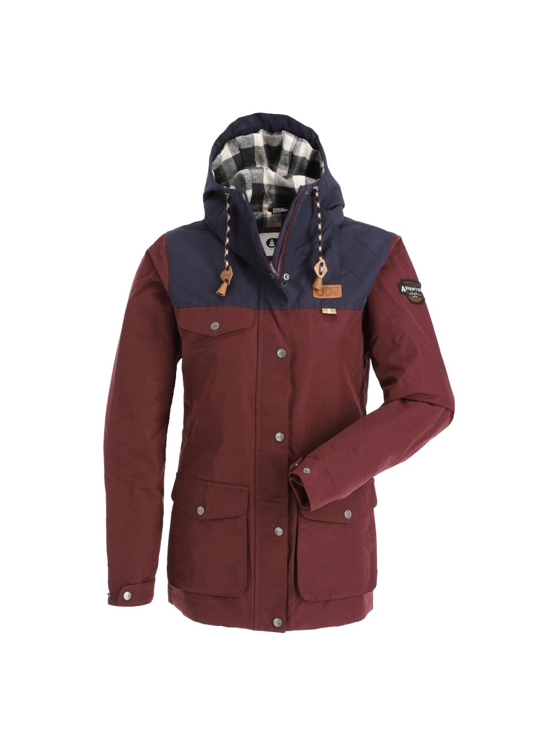 Picture, Kate Jkt veste de ski femmes burgundy violet 