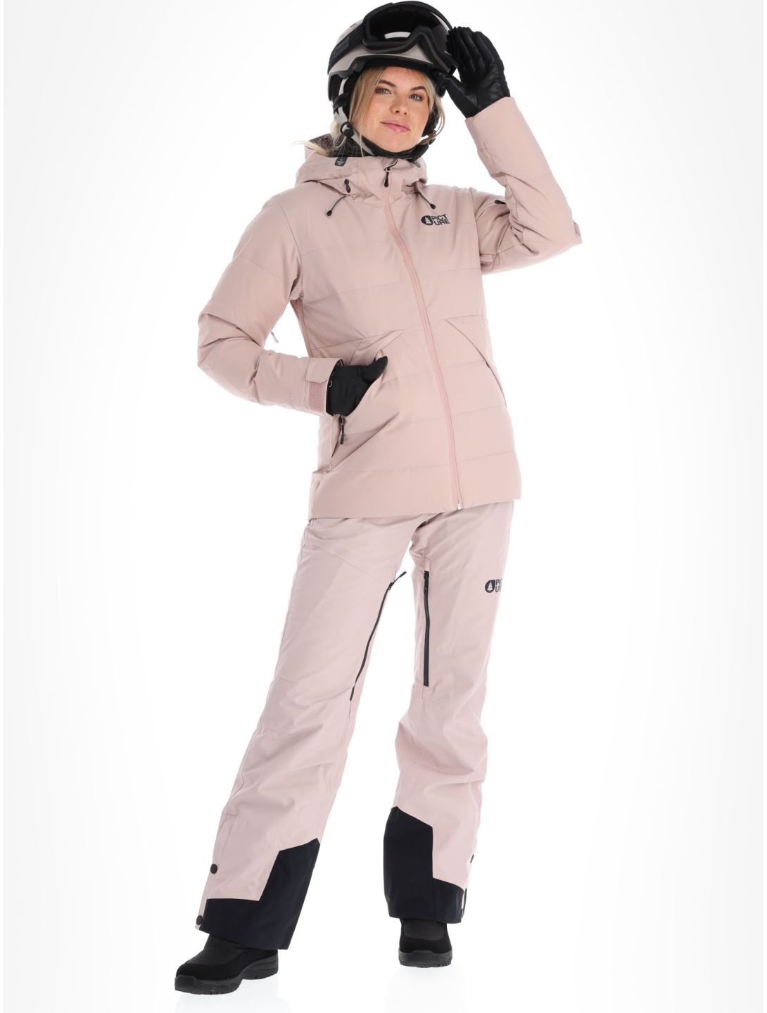 Picture, Lement veste de ski femmes Shadow Gray rose 