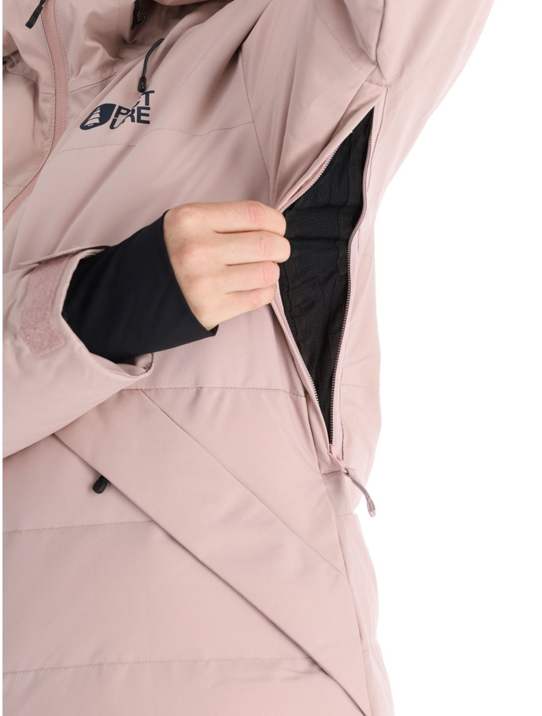 Picture, Lement veste de ski femmes Shadow Gray rose 