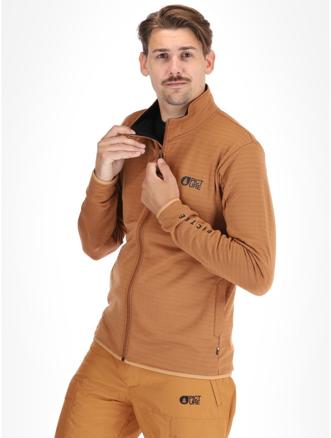 Picture, Marlay gilet hommes Brown Sugar brun 