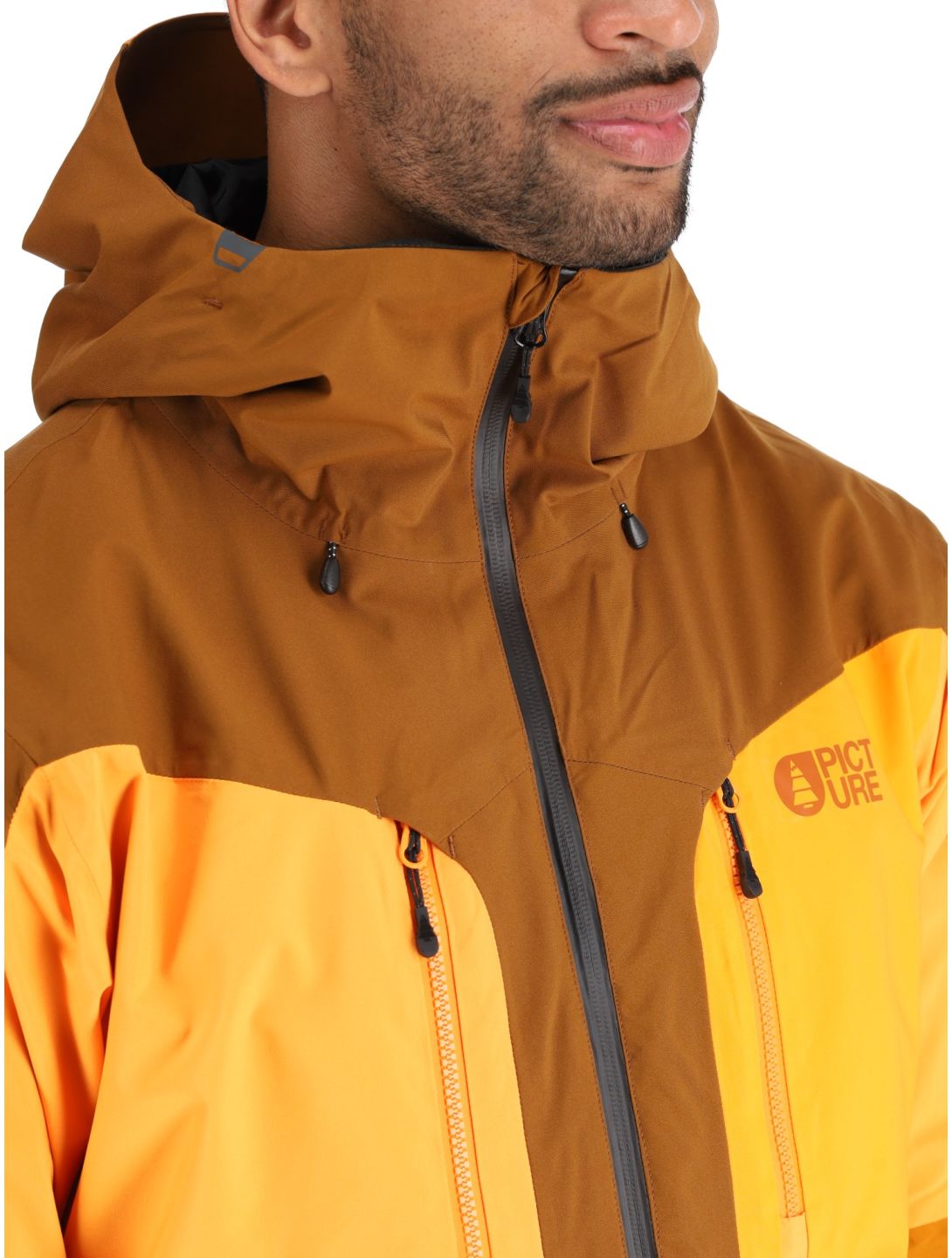 Picture, Naikoon veste de ski hommes Chocolat brun 